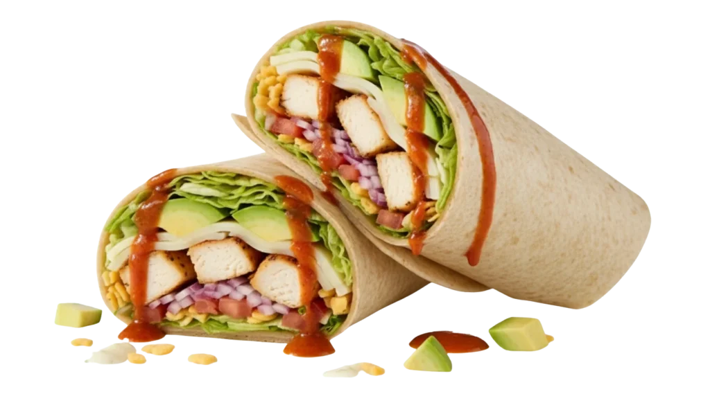 Southwest Avo Chicken Wrap