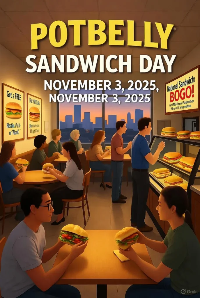 Potbelly BOGO Free Sandwich